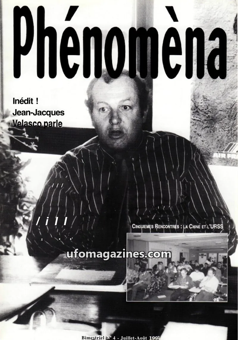 Cover of Phenomena issue 4: Phénomèna
