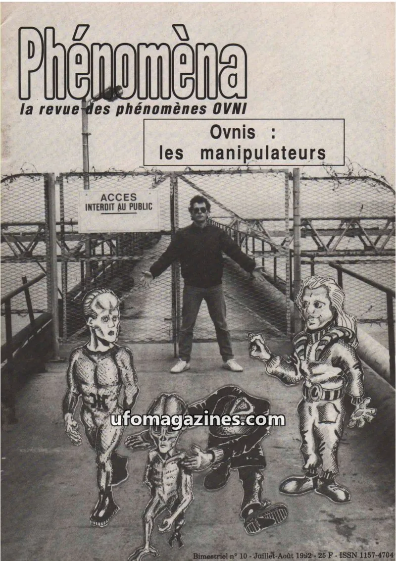 Cover of Phenomena issue 10: Phénomèna
