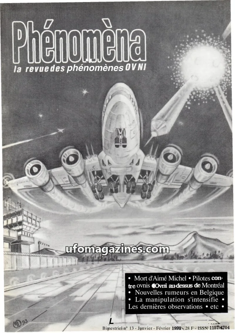 Cover of Phenomena issue 13: Phénomèna