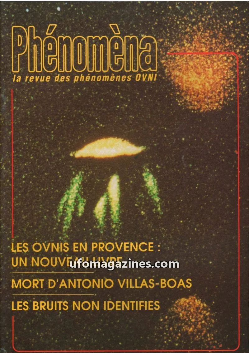 Cover of Phenomena issue 18: Phénomèna