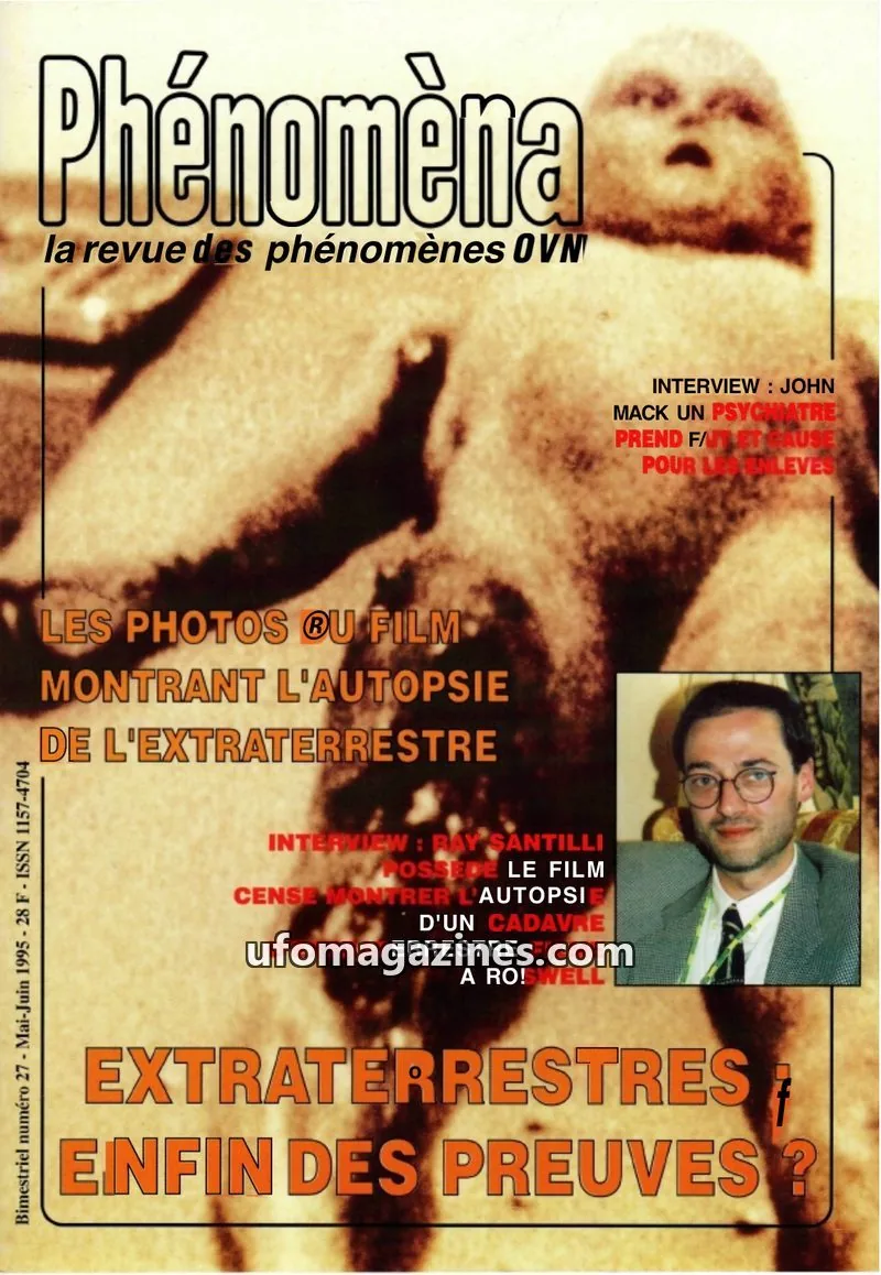 Cover of Phenomena issue 27: Phénomèna