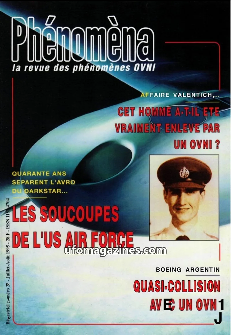 Cover of Phenomena issue 28: Phénomèna