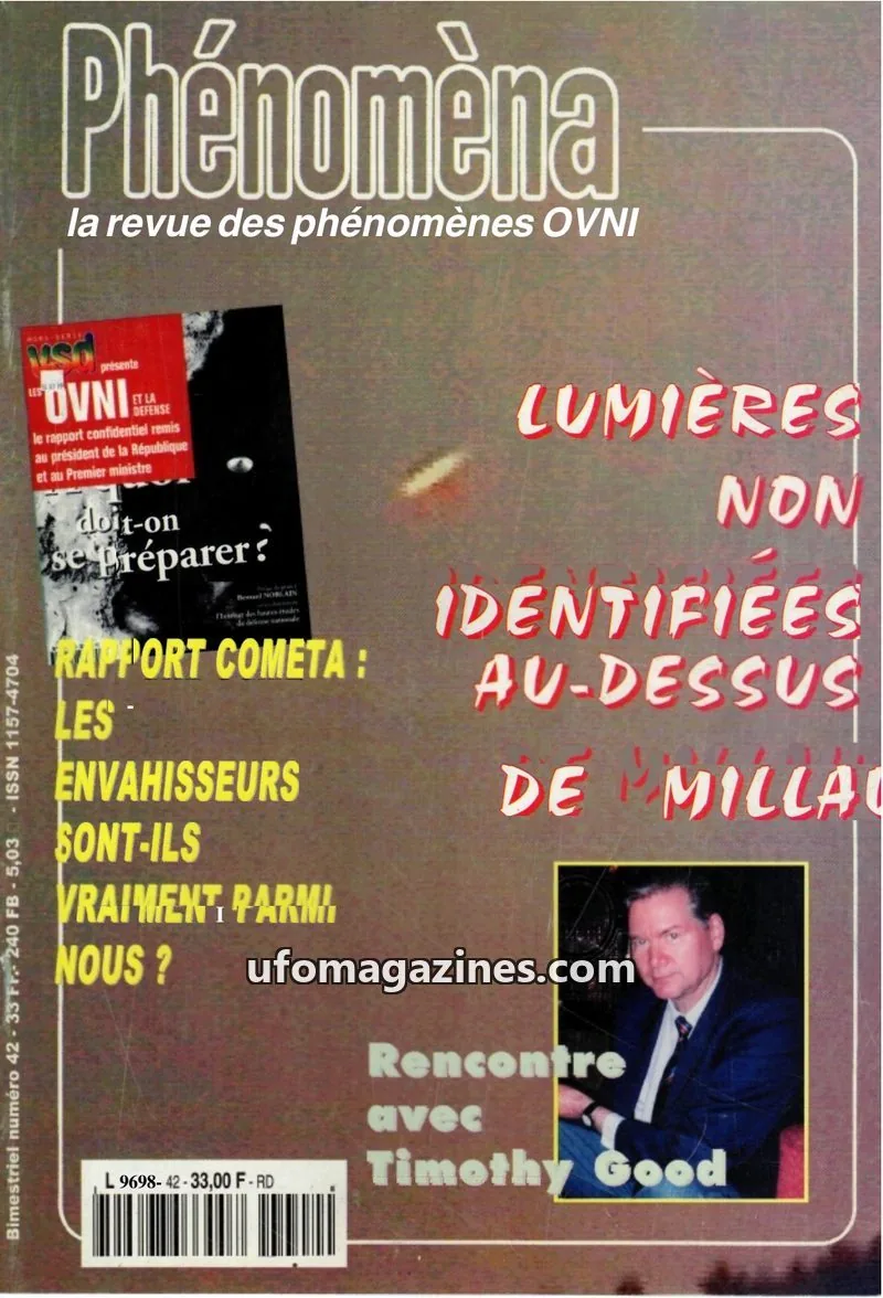 Cover of Phenomena issue 42: Phénomèna