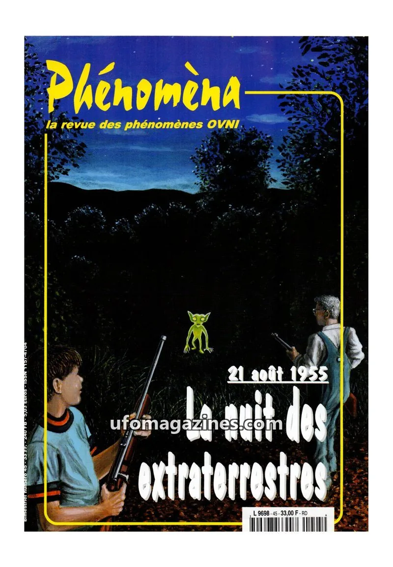 Cover of Phenomena issue 045: Phénomèna