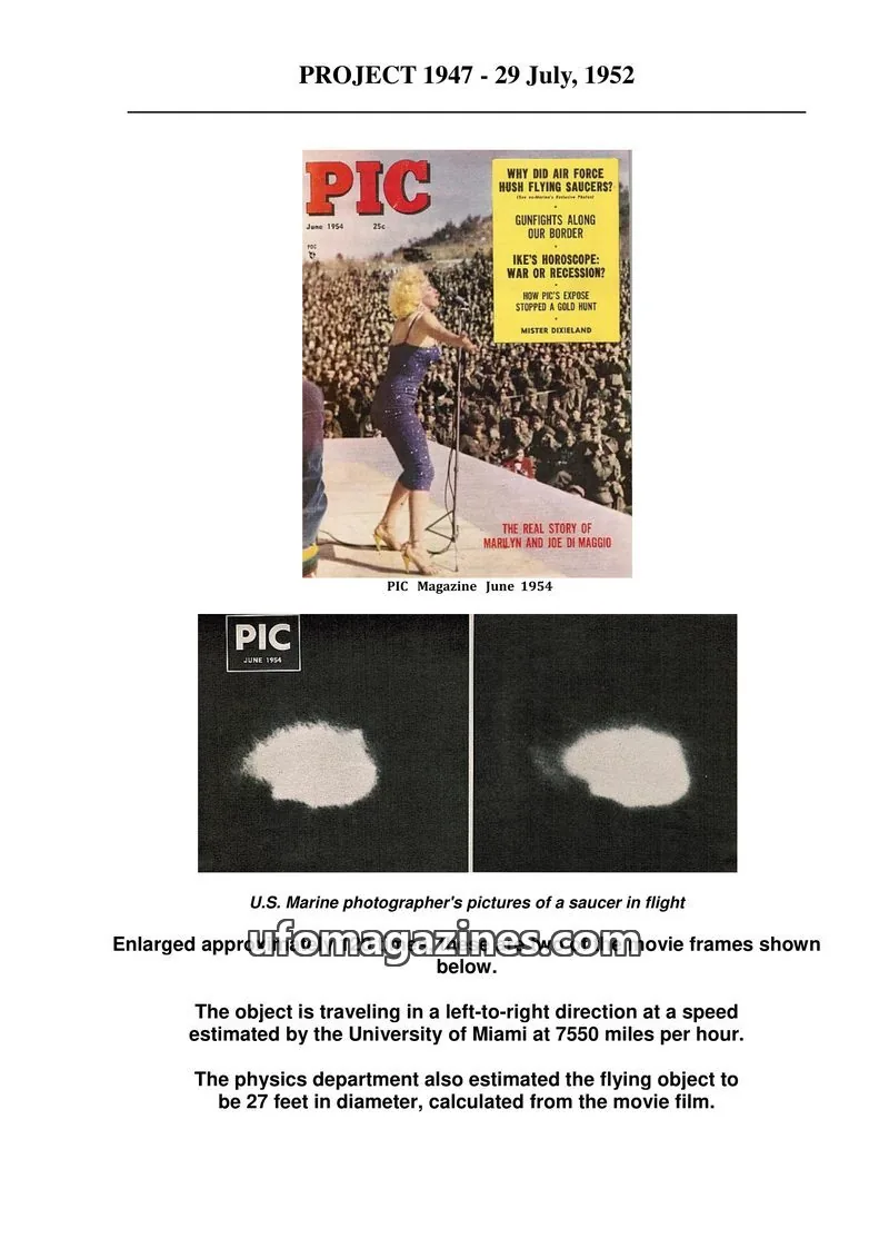 Cover of Pic issue June 1954: PIC