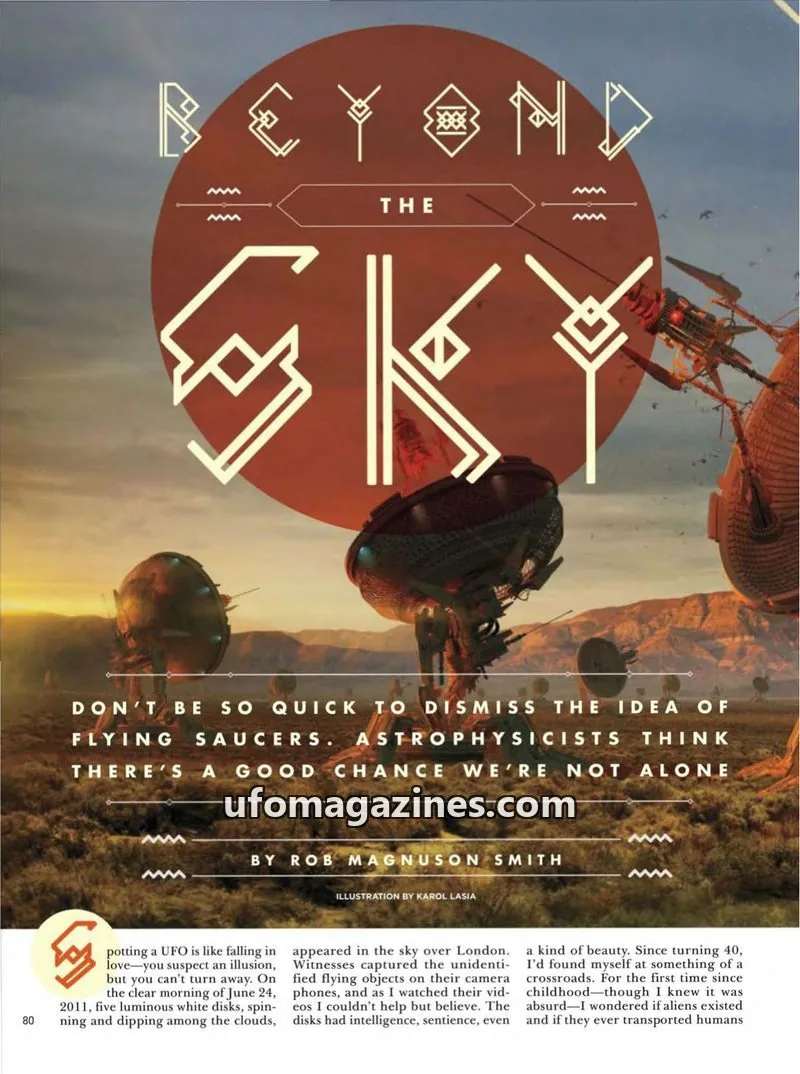 Cover of PLAYBOY issue 80: BEYOND THE SKY