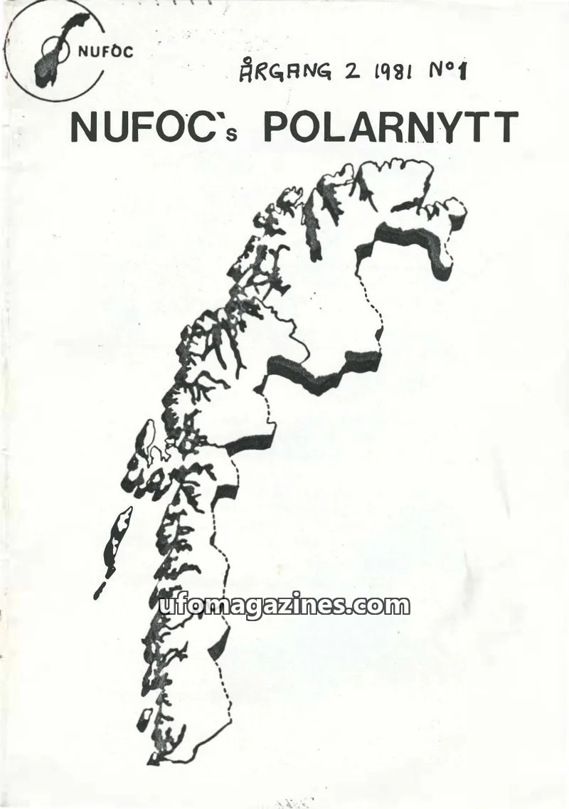 Cover of NUFOC issue 1: NUFOC'S POLARNYTT