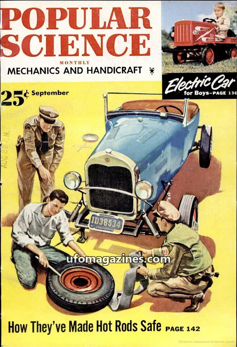 Cover of Popular Science issue September: POPULAR SCIENCE MONTHLY MECHANICS AND HANDICRAFT