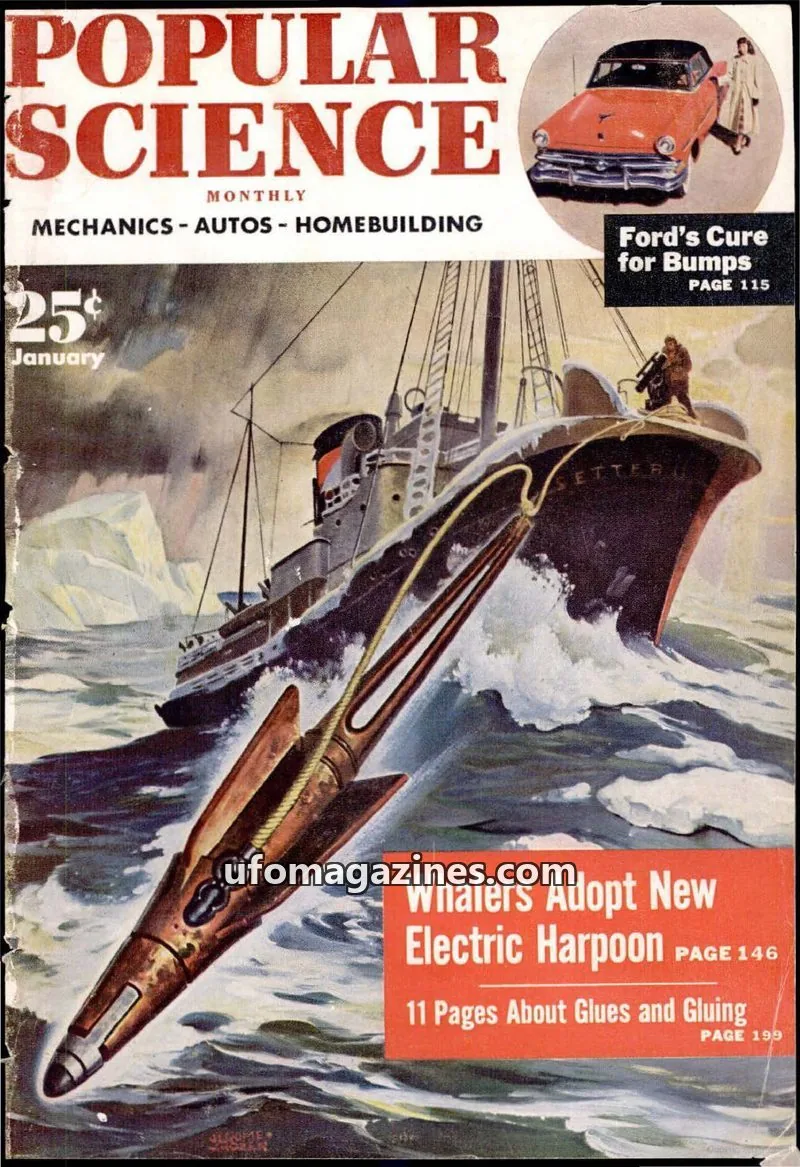 Cover of Popular Science Publishing Co., Inc. issue January: POPULAR SCIENCE MONTHLY