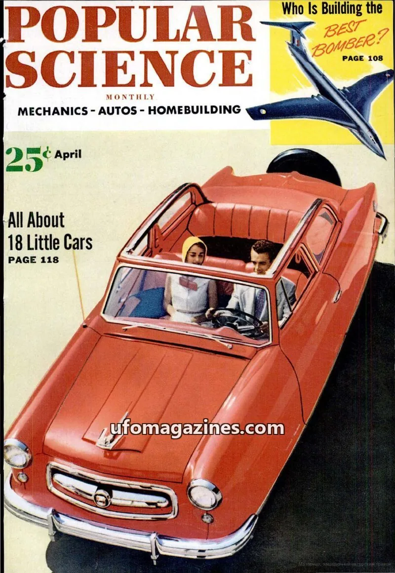 Cover of Popular Science Publishing Co., Inc. issue April: POPULAR SCIENCE MONTHLY