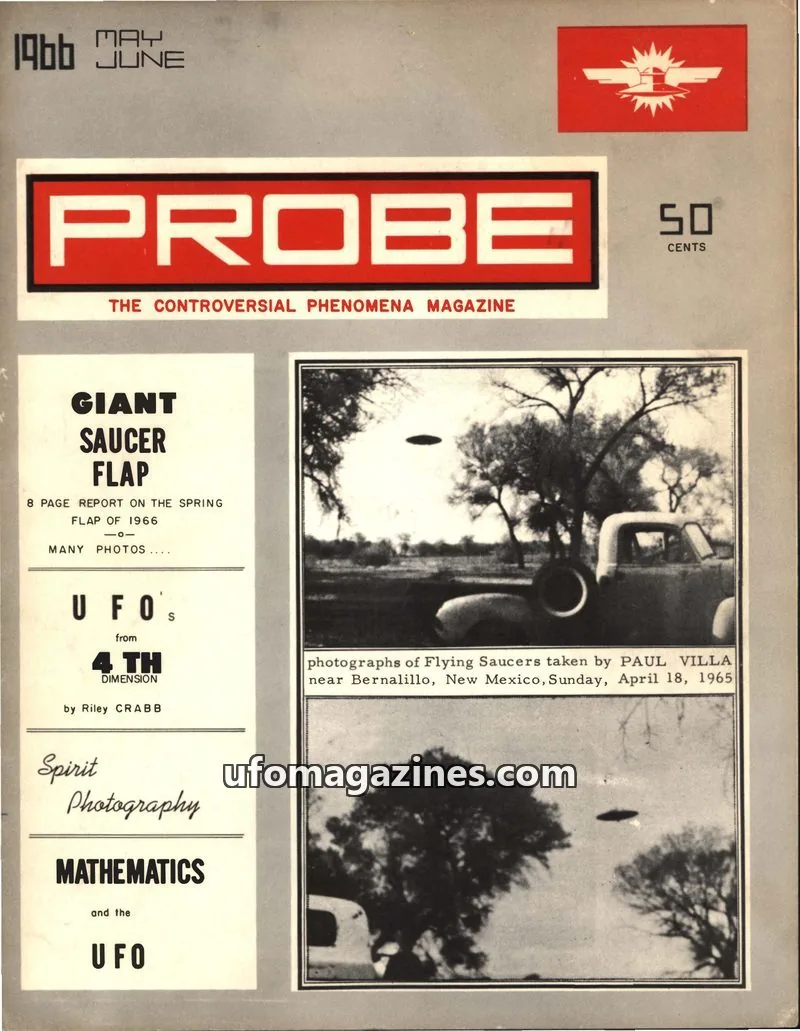 Cover of Probe (Joseph Ferriere) issue No. 3: PROBE