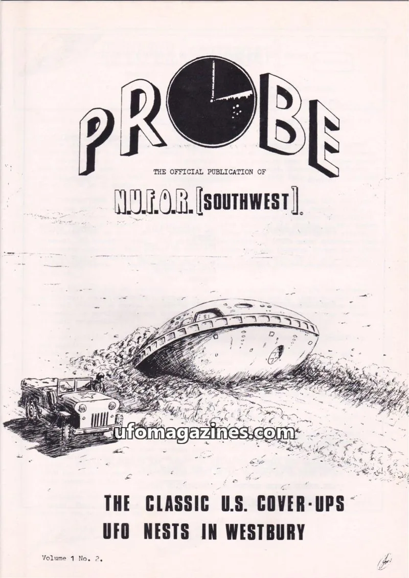 Cover of Probe Report (Ian Mrzyglod) issue 2: PROBE