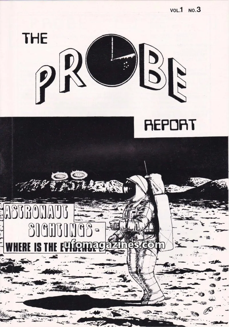 Cover of Probe Report (Ian Mrzyglod) issue 3: The PROBE Report