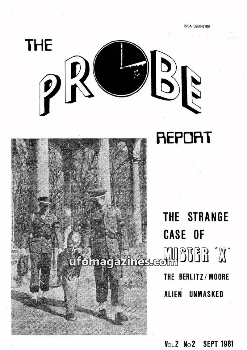 Cover of Probe Report (Ian Mrzyglod) issue VOL 2 NO 2: THE PROBE REPORT