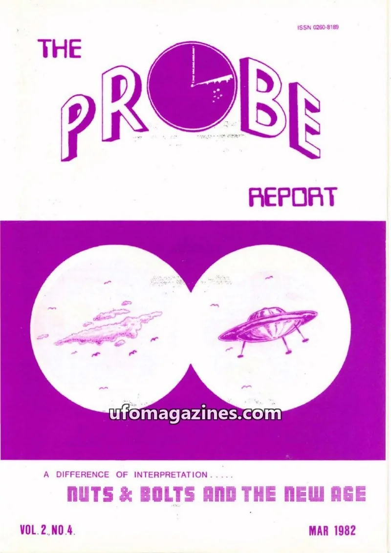 Cover of Probe Report (Ian Mrzyglod) issue Vol. 2, No. 4: THE PROBE REPORT