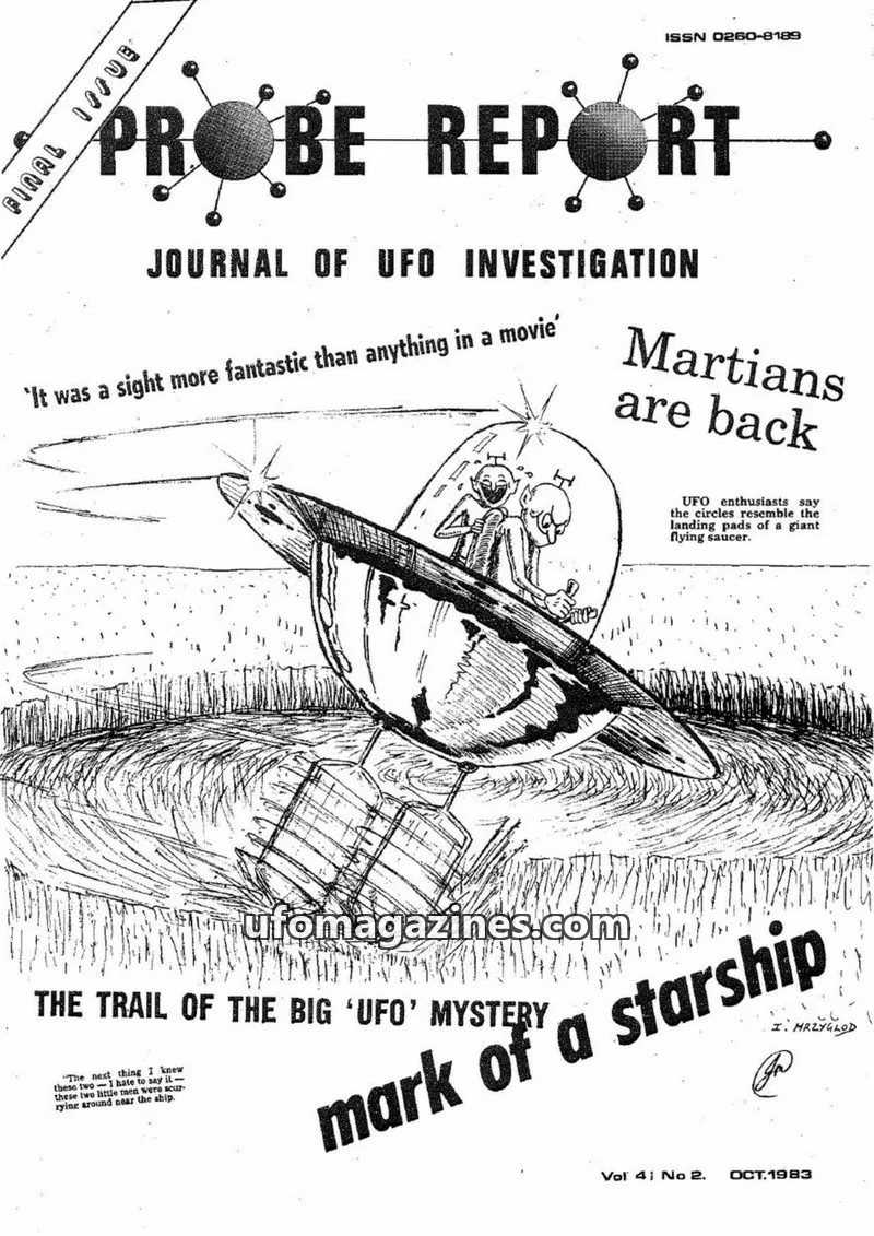 Cover of Probe Report (Ian Mrzyglod) issue Vol 4 No 2: PROBE REPORT