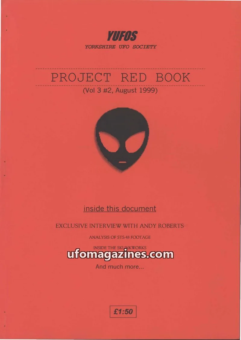 Cover of Yorkshire UFO Society issue Vol 3 #2: YUFOS magazine
