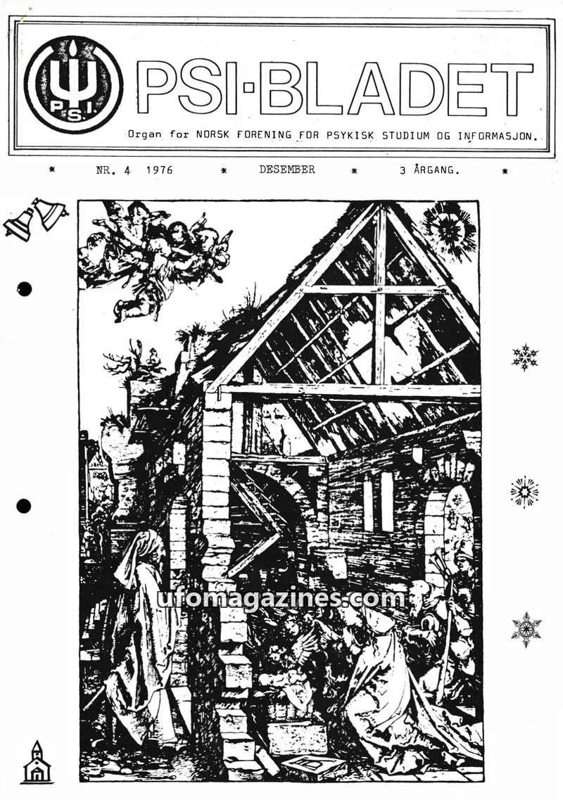 Cover of PSI-Bladet issue 4: PSI-BLADET