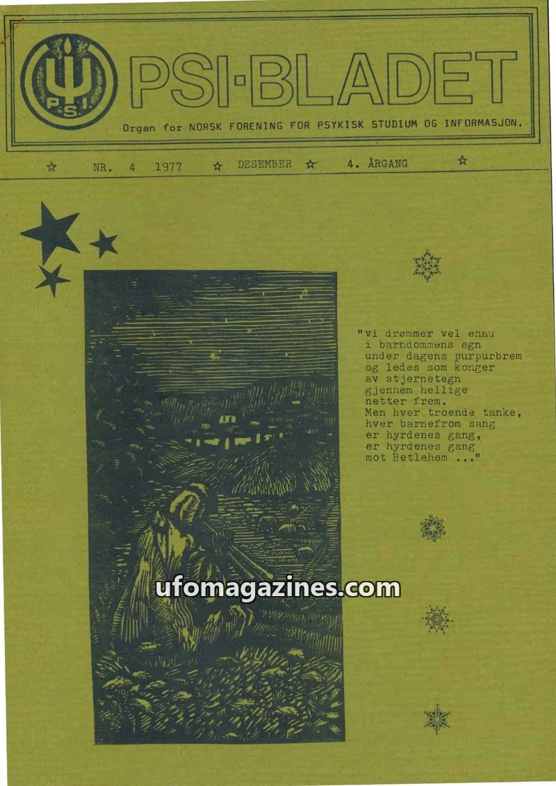 Cover of PSI-Bladet issue 4: PSI-BLADET