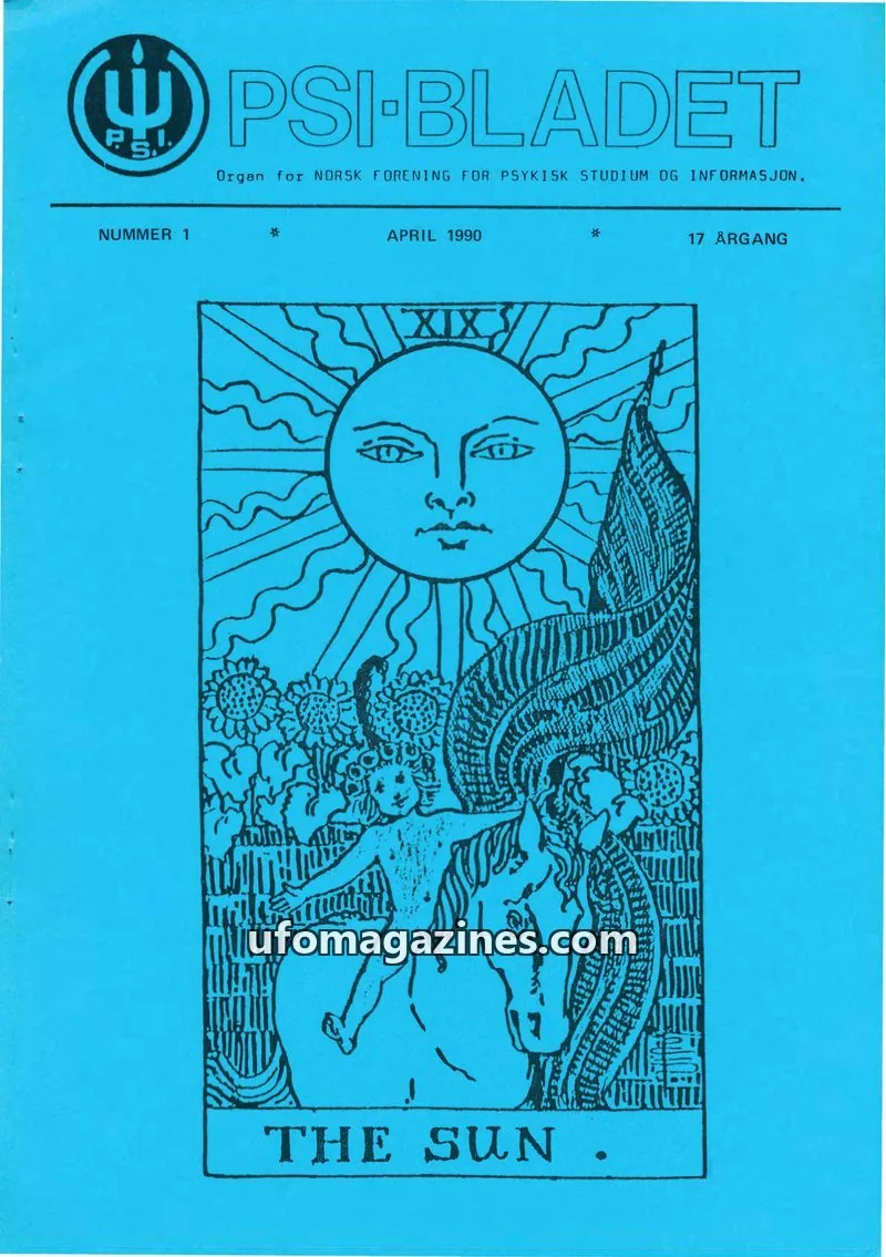 Cover of PSI-Bladet issue 1: PSI-BLADET