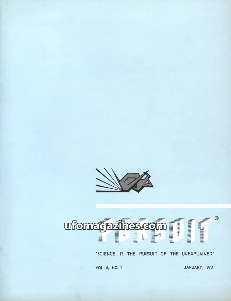 Cover of Society for the Investigation of the Unexplained issue NO. 1: PURSUIT