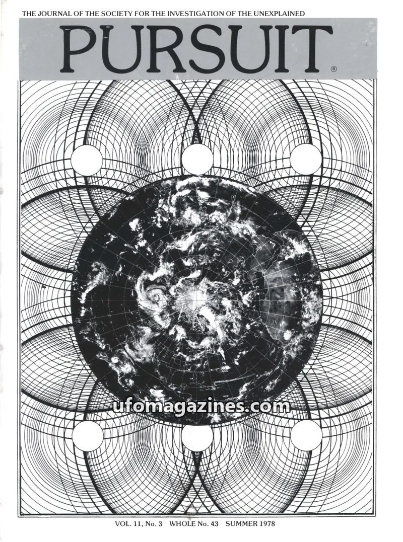 Cover of The Society for the Investigation of the Unexplained issue Vol. 11, No. 3: PURSUIT