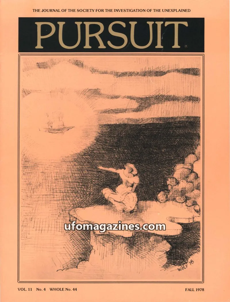 Cover of The Society for the Investigation of the Unexplained issue Vol. 11 No. 4: PURSUIT