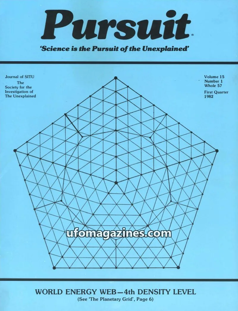 Cover of The Society for the Investigation of The Unexplained issue Whole 57: Pursuit