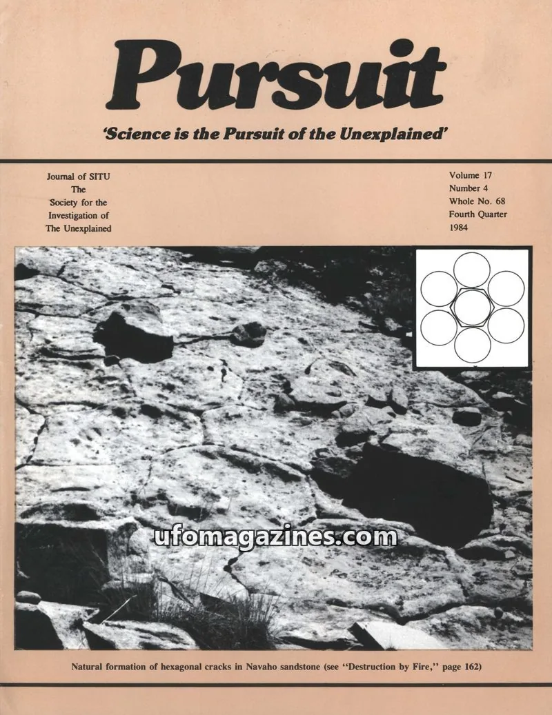 Cover of The Society for the Investigation of The Unexplained issue Number 4: Pursuit