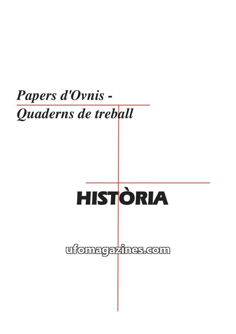 Cover of CEI issue 2: Papers d'Ovnis - Quaderns de treball