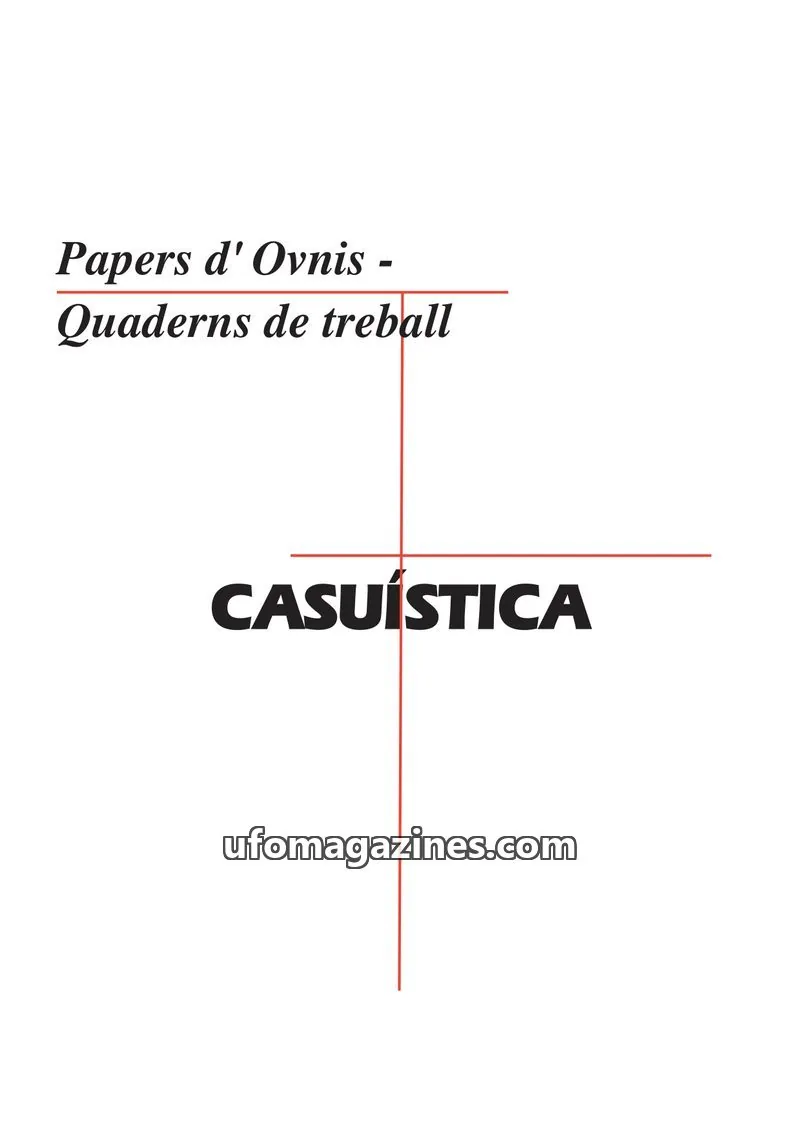 Cover of Quaderns de Treball issue n° 4: Papers d' Ovnis - Quaderns de treball