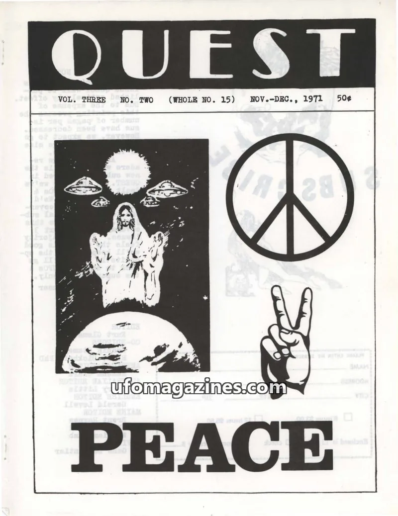 Cover of Quest (Kurt Glemser) issue TWO: QUEST