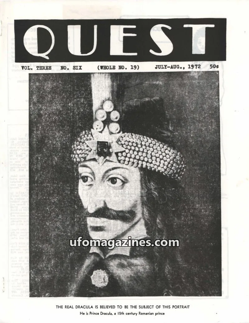 Cover of Quest (Kurt Glemser) issue NO. SIX: QUEST