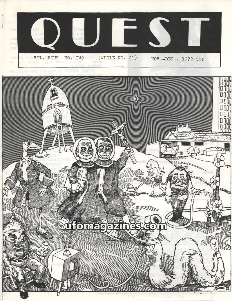 Cover of Quest (Kurt Glemser) issue 21: QUEST