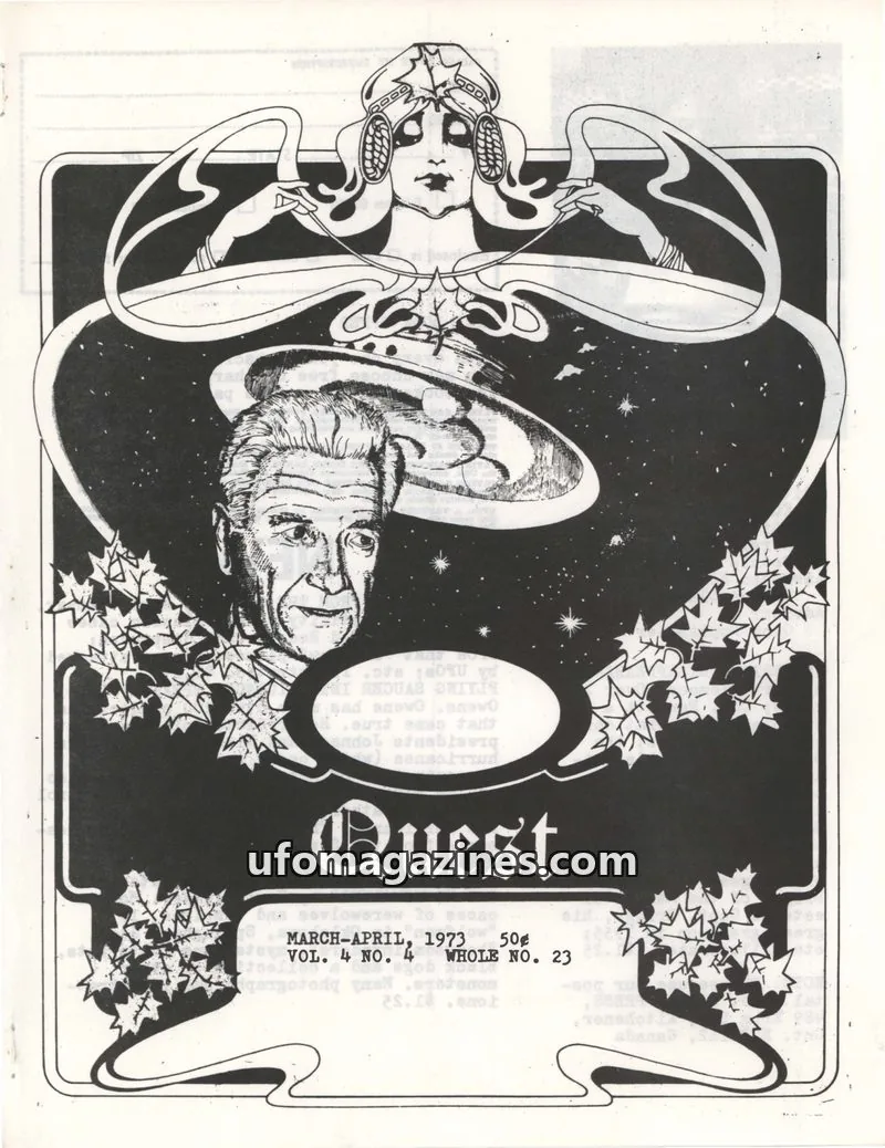 Cover of Galaxy Press issue 23: Quest