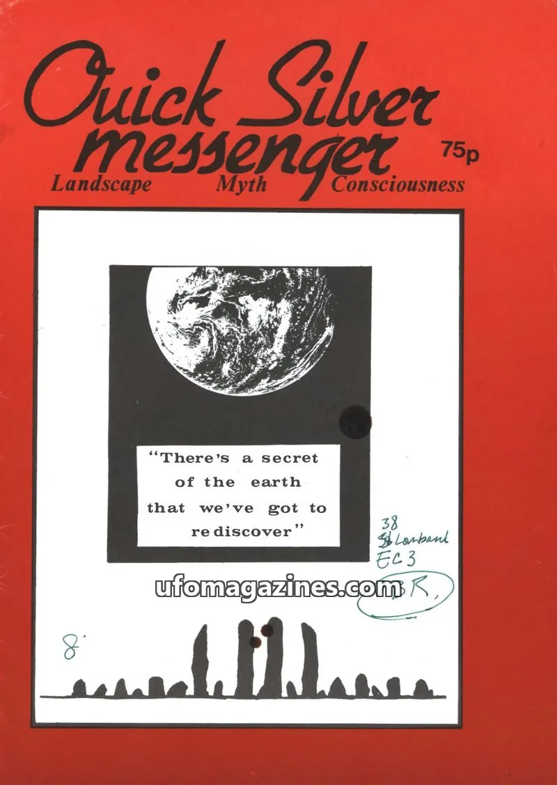 Cover of Quicksilver Messenger (Chris Ashton) issue 7: Quick Silver Messenger