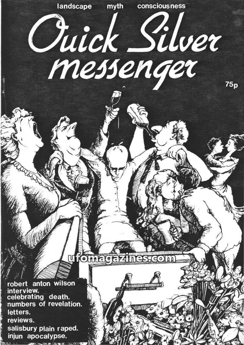 Cover of Quicksilver Messenger (Chris Ashton) issue 9: Quick Silver messenger