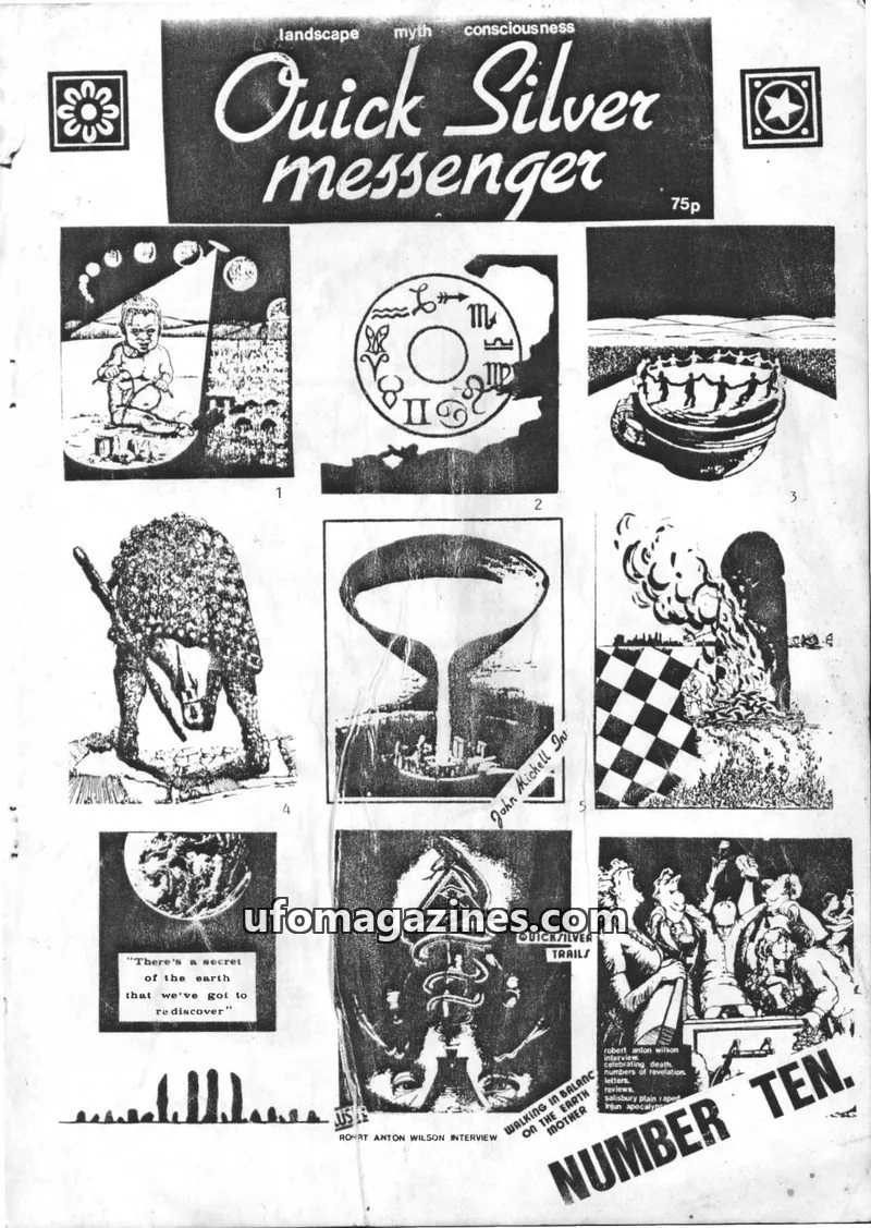Cover of Quicksilver Messenger (Chris Ashton) issue 10: Quick Silver messenger