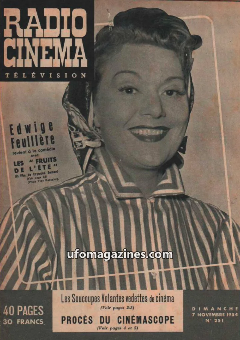 Cover of Radio Cinema issue 251: RADIO CINEMA TÉLÉVISION
