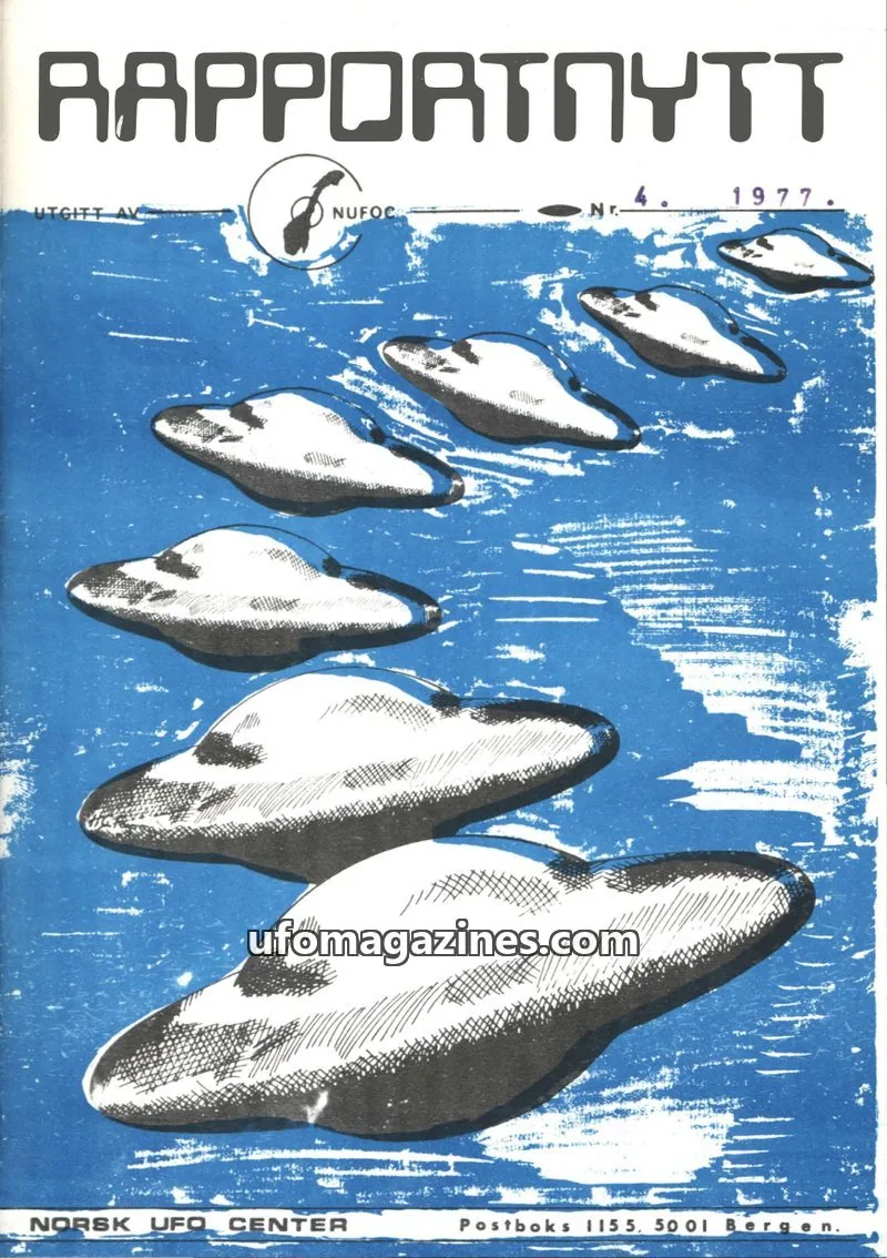Cover of Rapportnytt issue 4: Rapportnytt