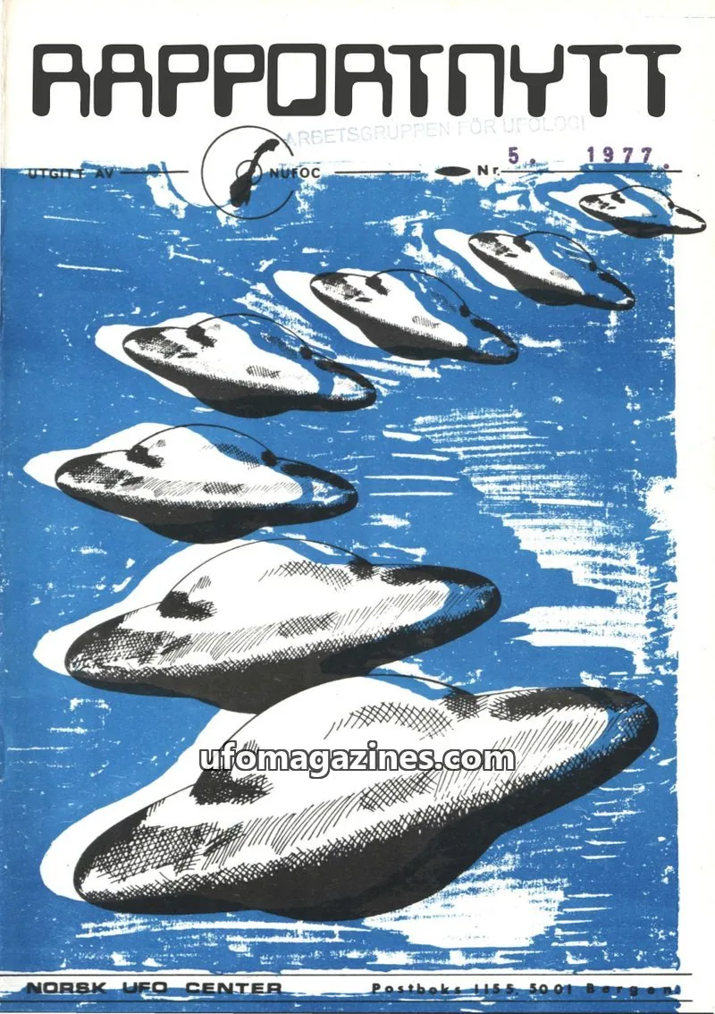 Cover of Rapportnytt issue 5: RAPPORTNYTT