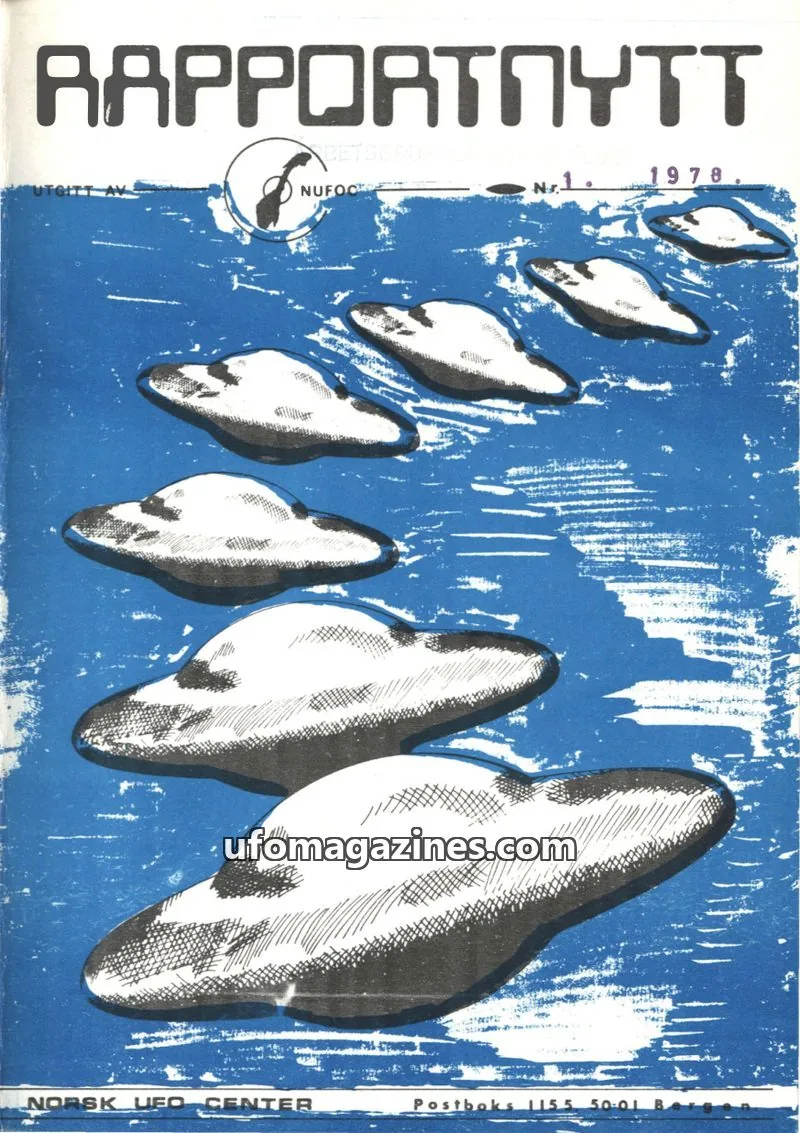 Cover of Rapportnytt issue 1: RapporTTNYTT