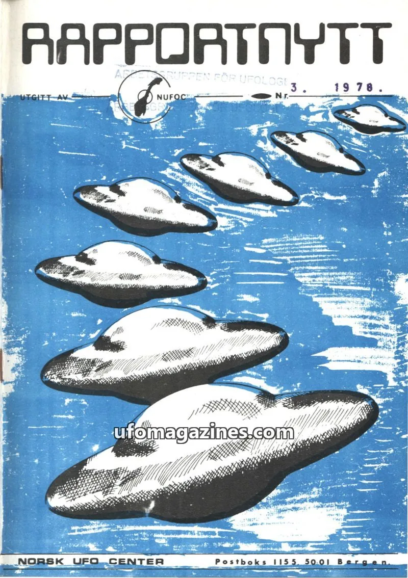 Cover of Rapportnytt issue 3: RAPPORTNYTT