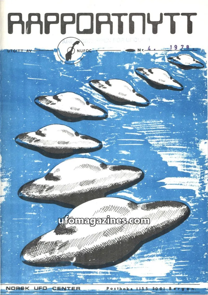 Cover of Rapportnytt issue 4: RAPPORTNYTT