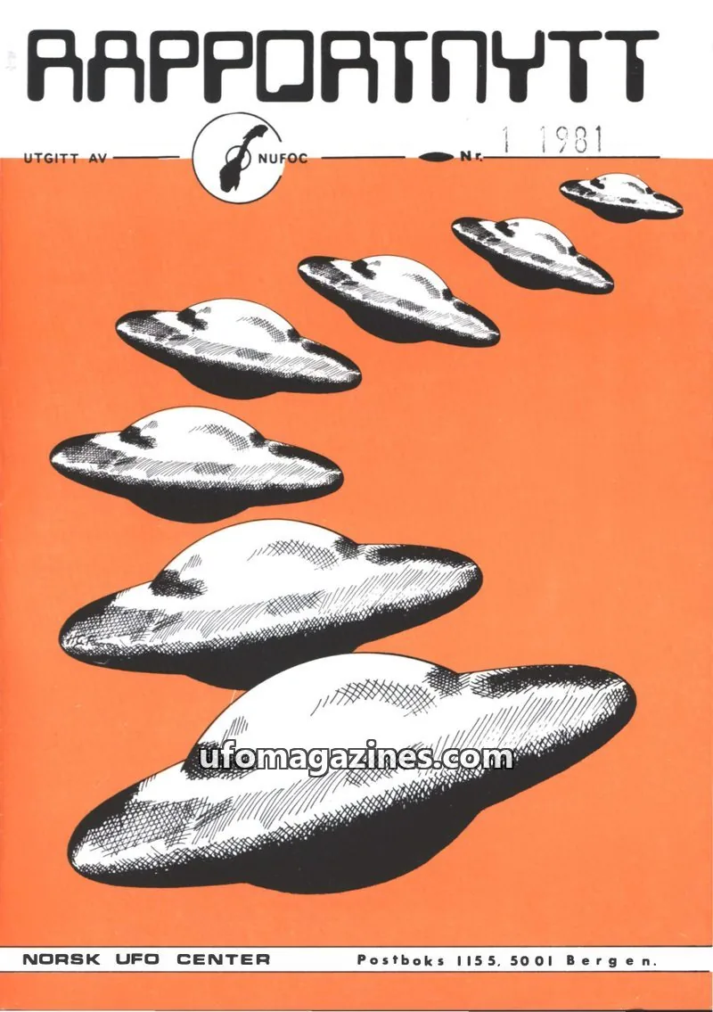 Cover of Rapportnytt issue 1 1981: RAPPORTNYTT