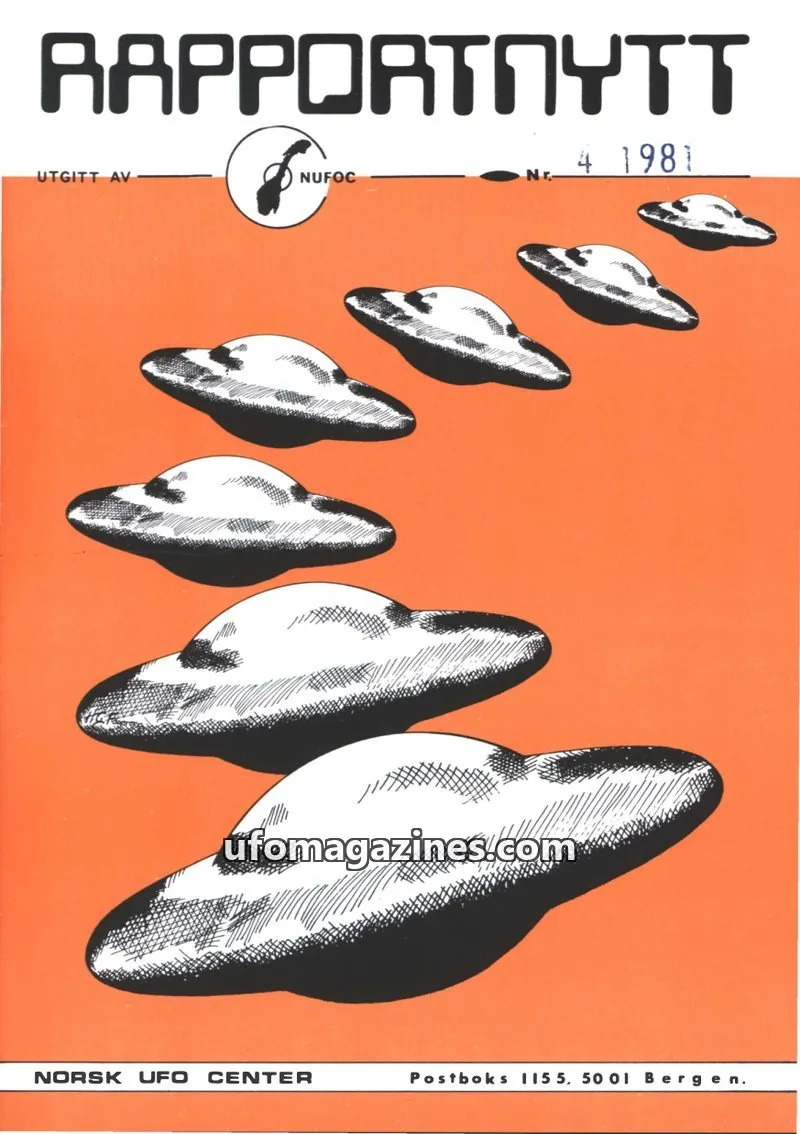 Cover of Rapportnytt issue 4: RAPPORTNYTT