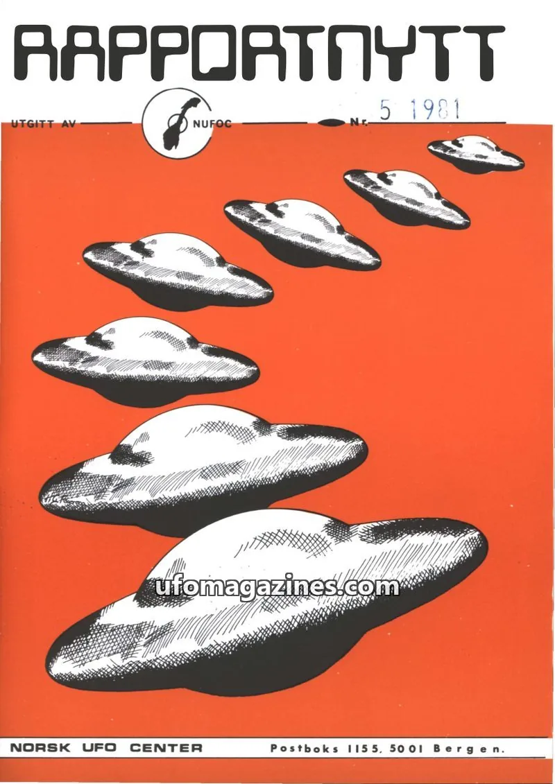 Cover of Rapportnytt issue 5 1981: Rapportnytt