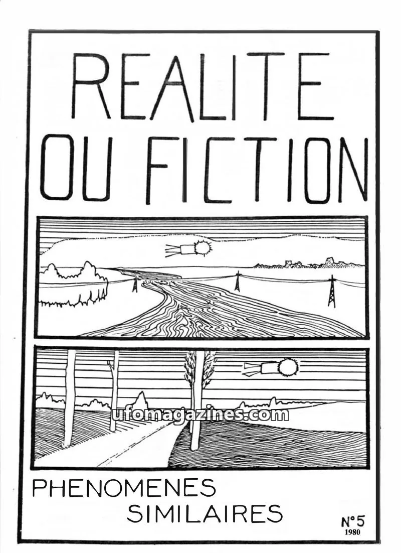 Cover of Realite ou Fiction issue N°5: REALITE OU FICTION