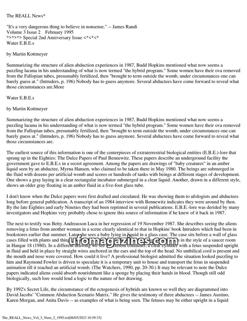 Cover of REALL News (Rational Examination Association of Lincoln Land) issue Volume 3 Issue 2: The REALL News