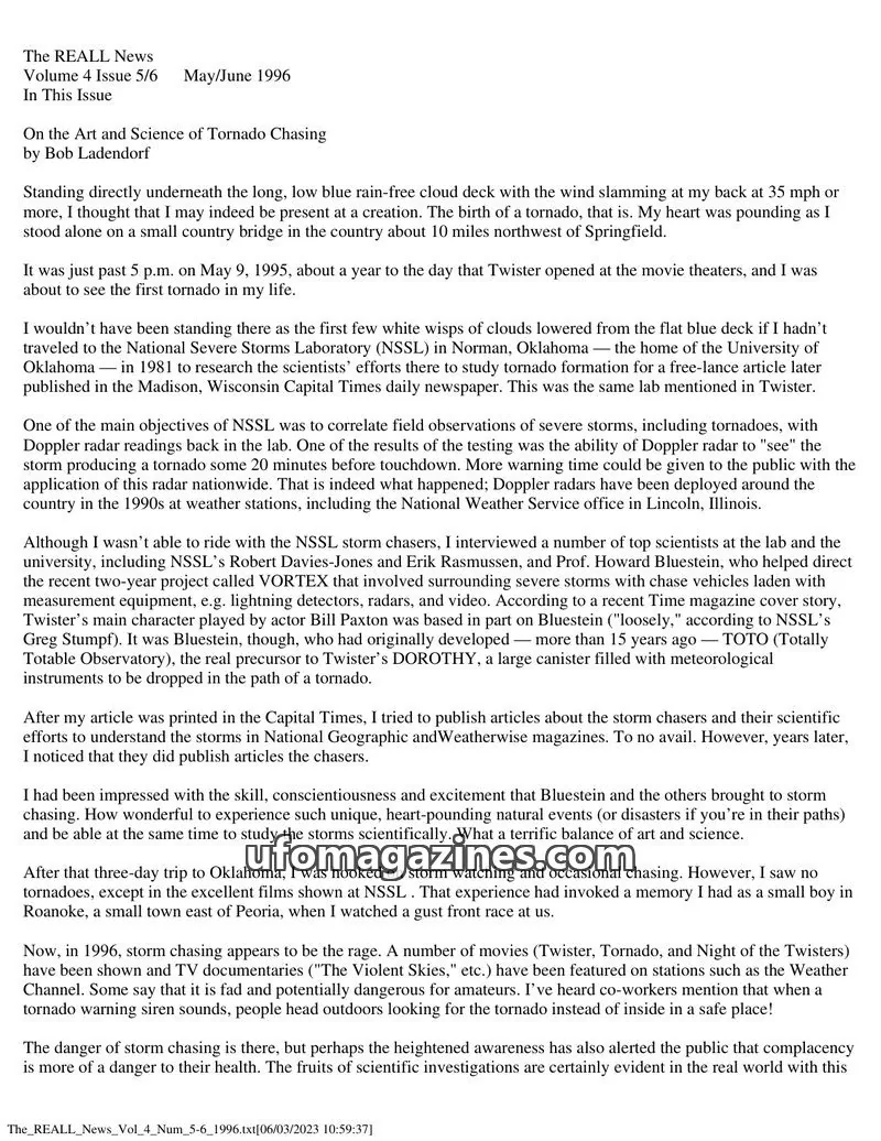 Cover of REALL issue Volume 4 Issue 5/6: The REALL News